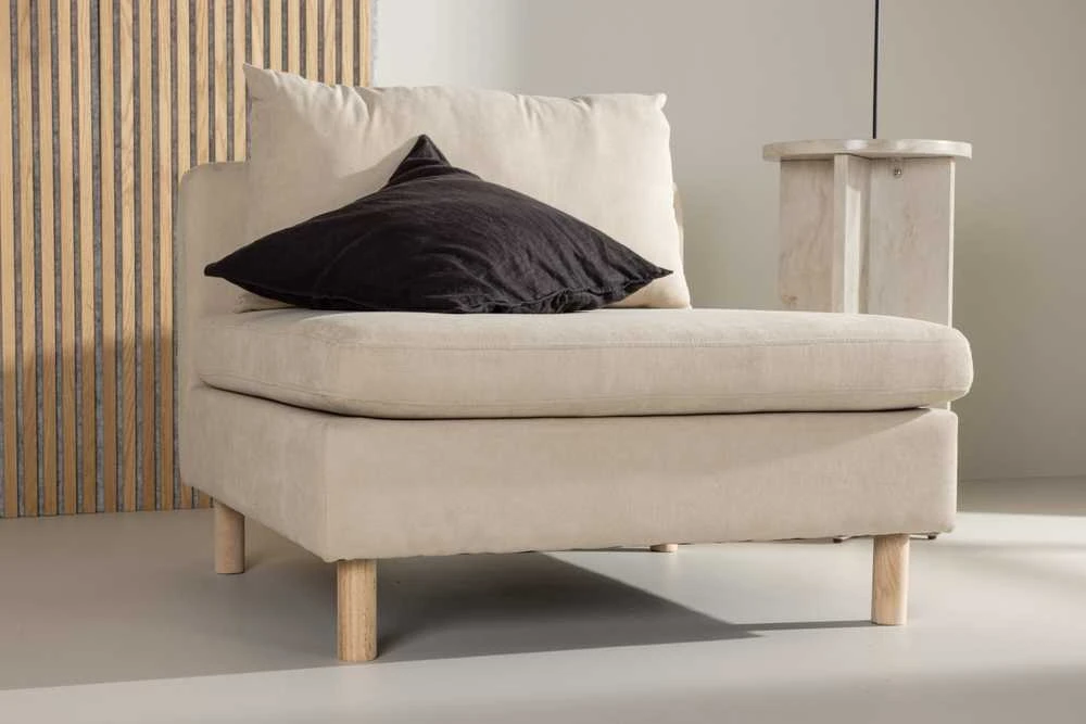 Venture Design Fotelis, Zero, 94x102 cm, Bežis