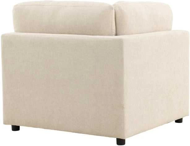 Sofa Venture Design Kampinė sofos dalis Salerno 63x63x47 cm smėlio spalvos audinys