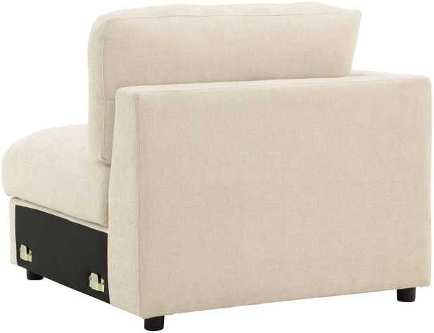 Sofa Venture Design Kampinė sofos dalis Salerno 63x63x47 cm smėlio spalvos audinys