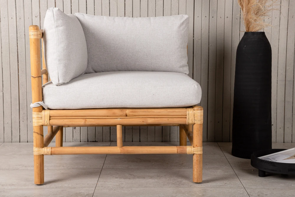 Sofa Venture Design Kampinis dalis, Rietas, 70x76x75 cm, Natūrali