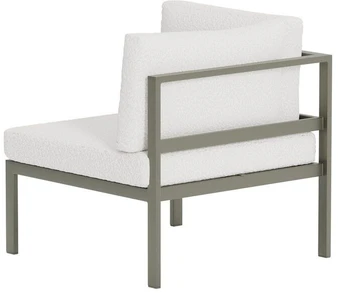 Sofa Venture Design Kampinis sofos modulis, 70x70x30 cm, ruda, buklė