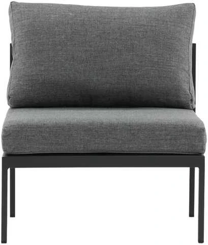 Venture Design Poilsio kėdė Copacabana 70x70x30 cm juoda, aliuminis