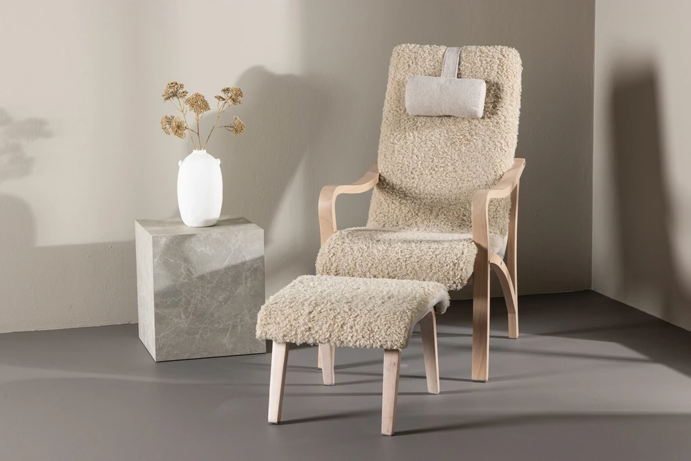 Sofa Venture Design Poilsio kėdė, Fårö, 89x60x107 cm, Ruda