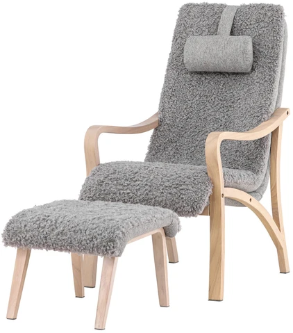 Sofa Venture Design Poilsio kėdė, Fårö, 89x60x107 cm, šviesiai pilka