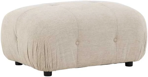 Venture Design Pufas Mika 94x67 cm smėlio spalvos