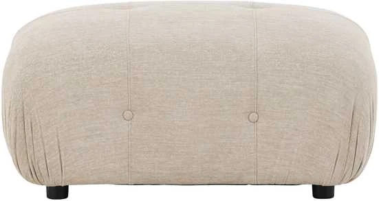 Venture Design Pufas Mika 94x67 cm smėlio spalvos