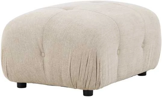 Venture Design Pufas Mika 94x67 cm smėlio spalvos