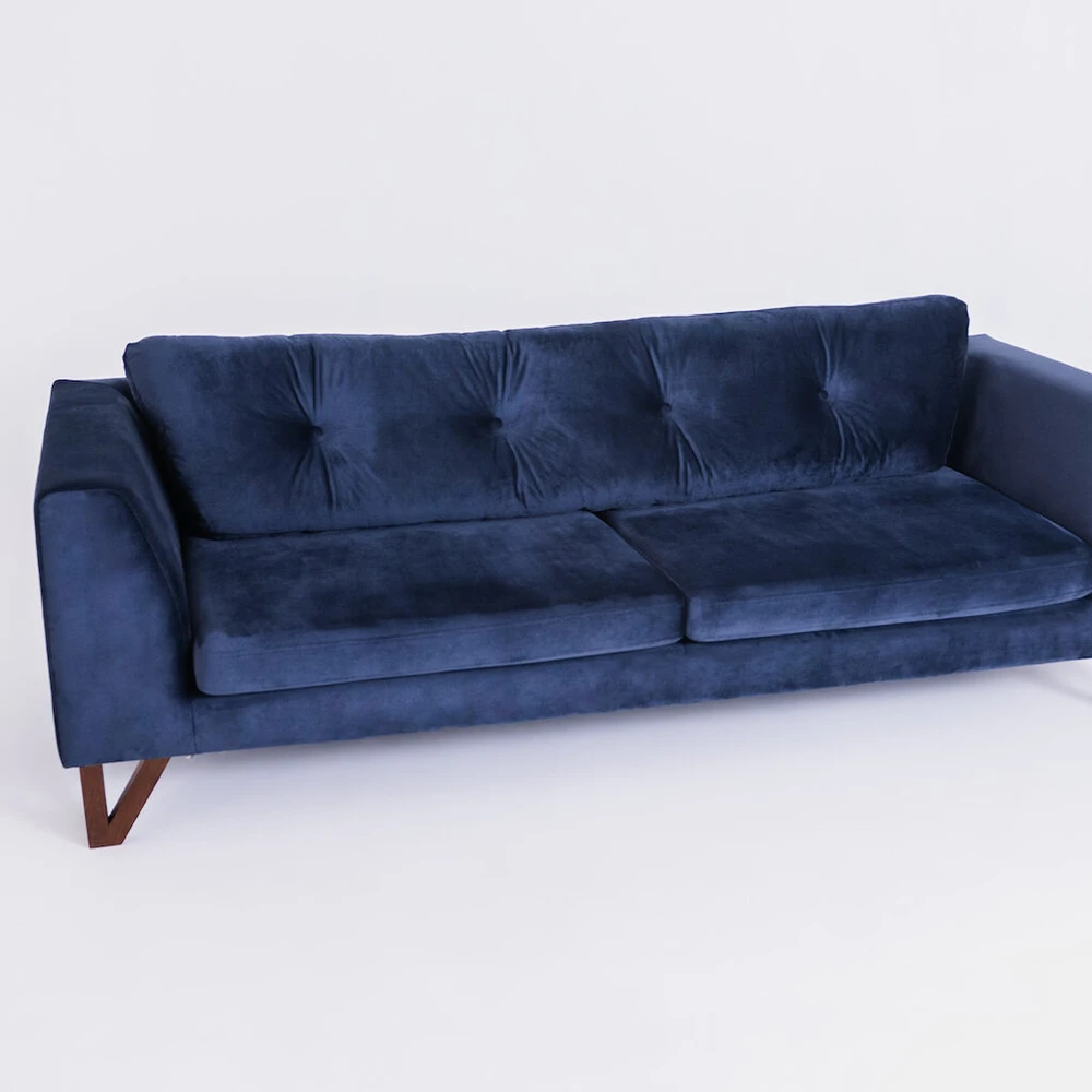 Sofa, ZUGO, 84x178 cm, mėlyna