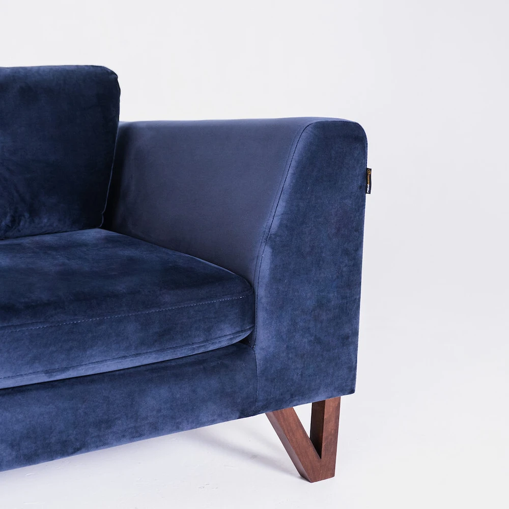 Sofa, Zugo, 84x178 cm, mėlyna