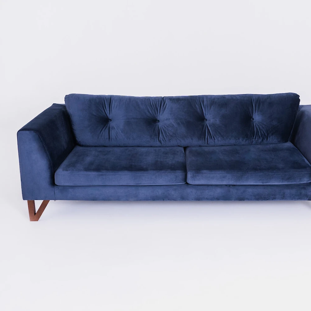 Sofa, ZUGO, 84x178 cm, mėlyna