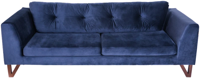Sofa, ZUGO, 84x178 cm, mėlyna
