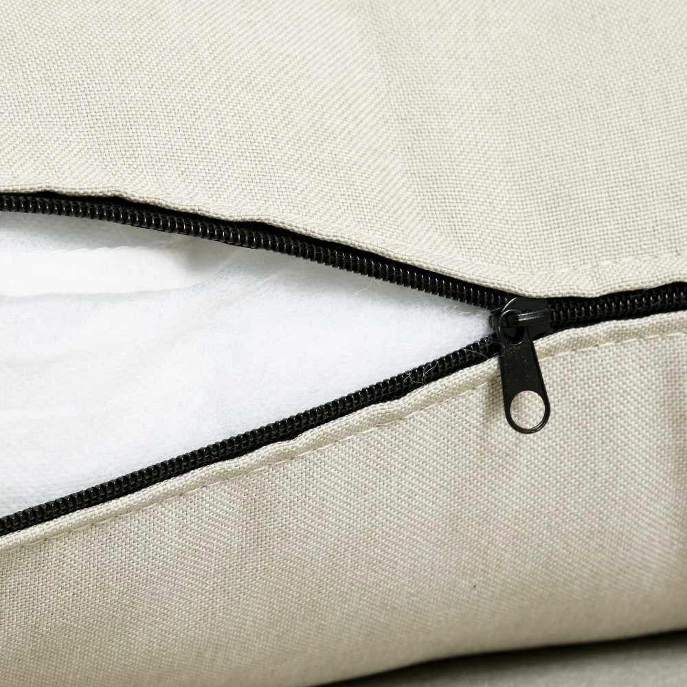 HOMCOM Sofa lova viengulė, sulankstoma sofa su reguliuojamu atlošu, šiaurietiška, lino imitacija