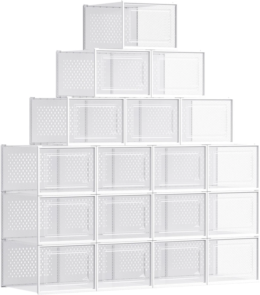 Batų dėžutės SONGMICS, 18 vnt., 35 x 25,2 x 19 cm