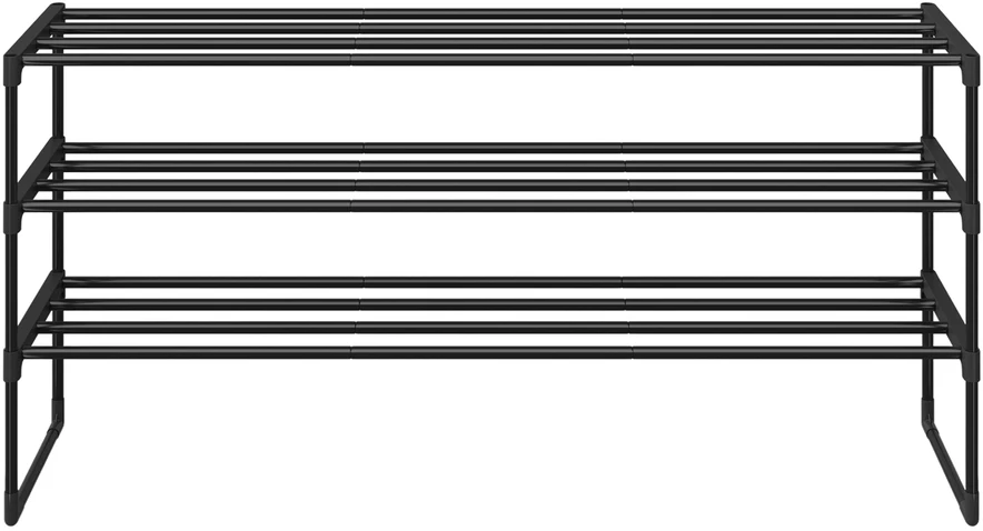 Songmics Metalinė batų lentyna 30 × 116 × 55 cm