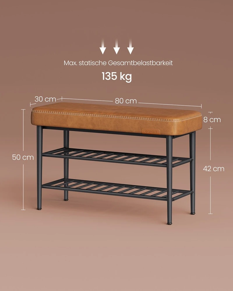 Songmics Vasagle EKHO kolekcija - Batų suoliukas