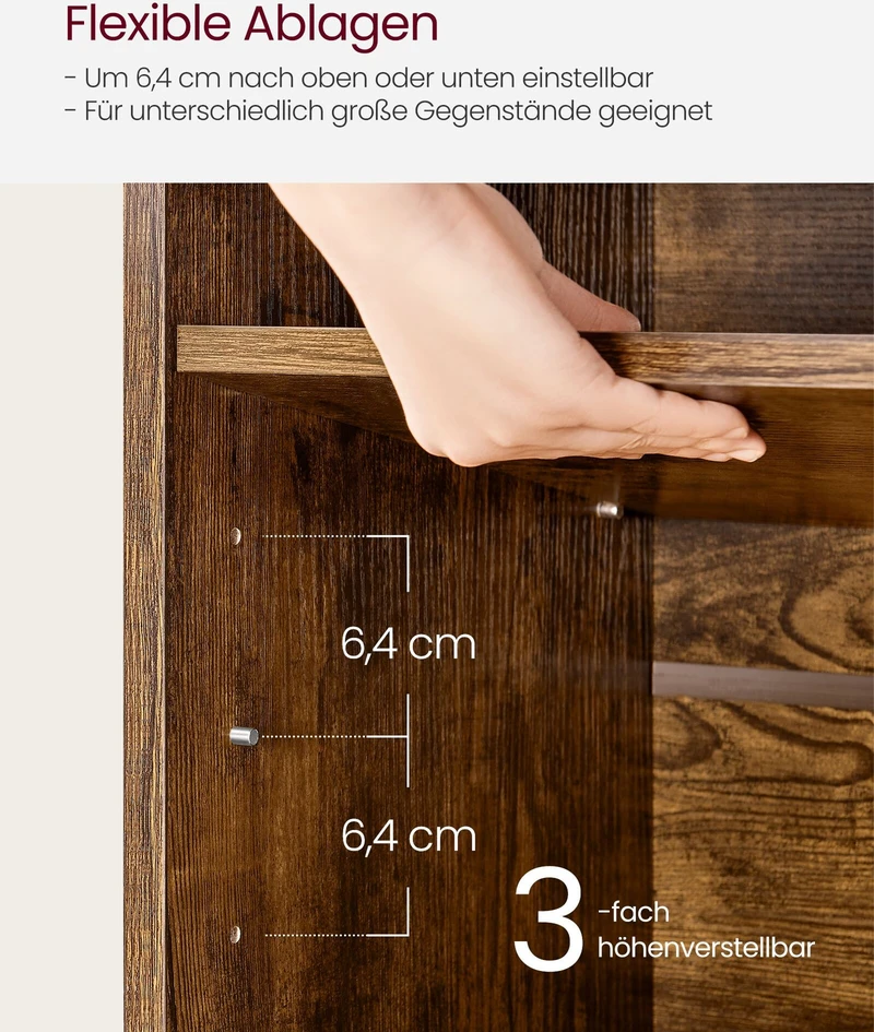 Songmics Vasagle Batų lentyna su sėdyne 30 x 87 x 48 cm vintažinė rudai pilka