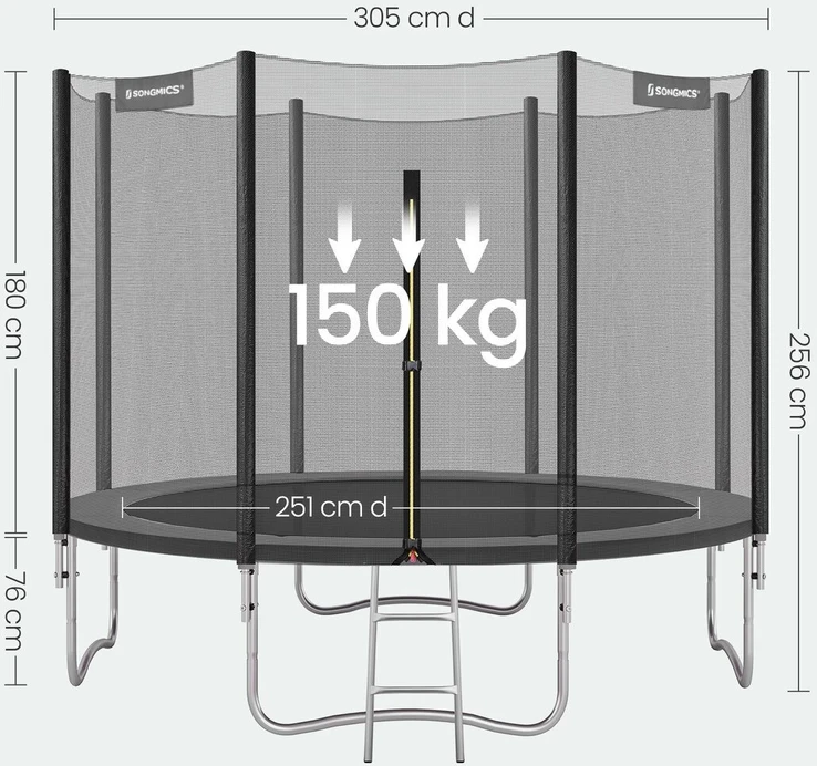 Songmics Batutas 305 cm