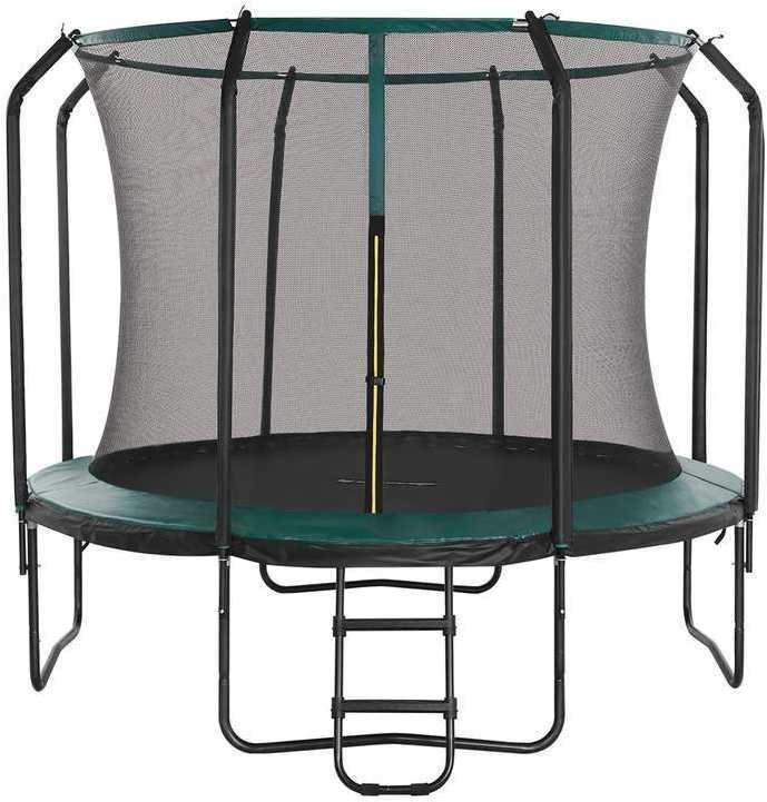 Songmics Trampolin 305 cm, Gartentrampolin, mit Sicherheitsnetz