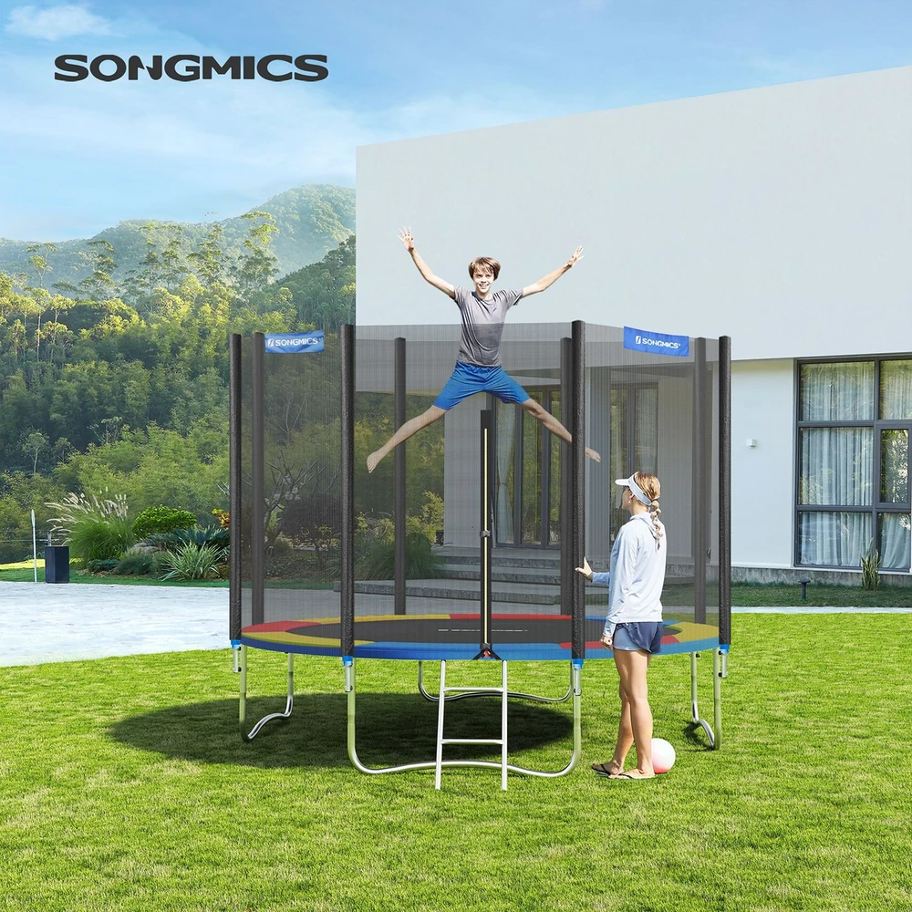 Songmics Ø 366 cm batuto kraštų danga