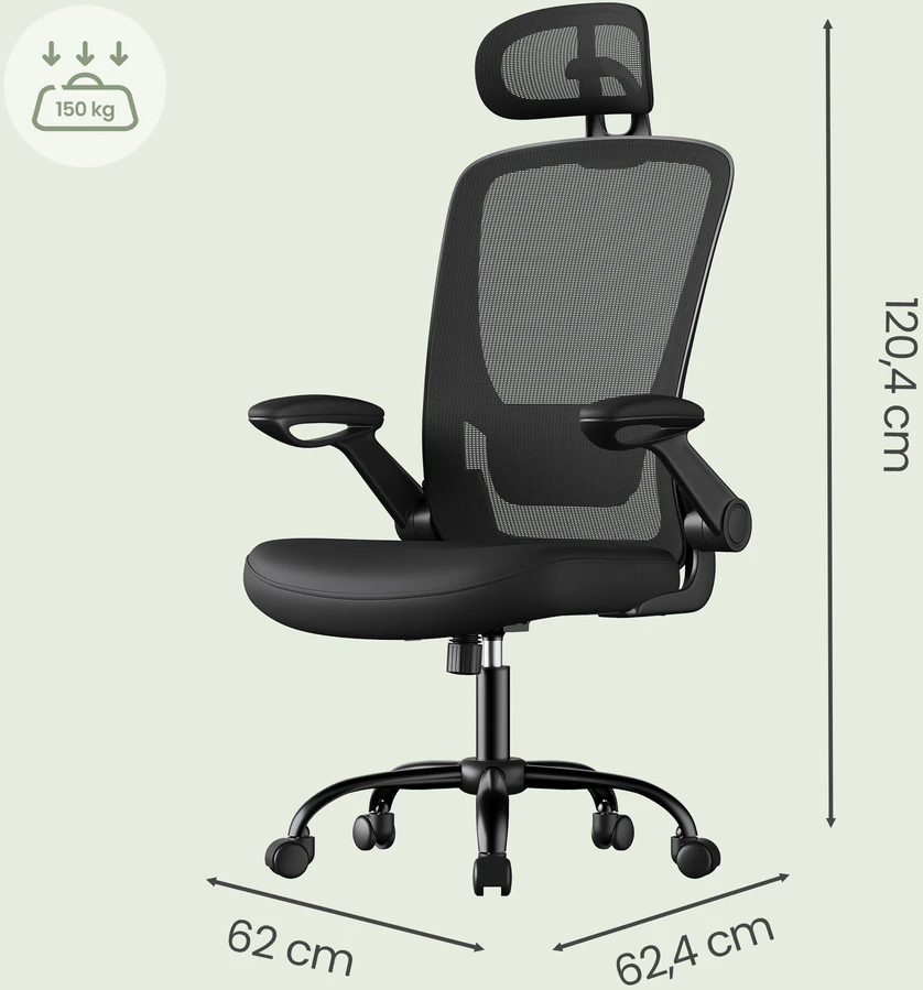 Songmics Ergonomiška biuro kėdė