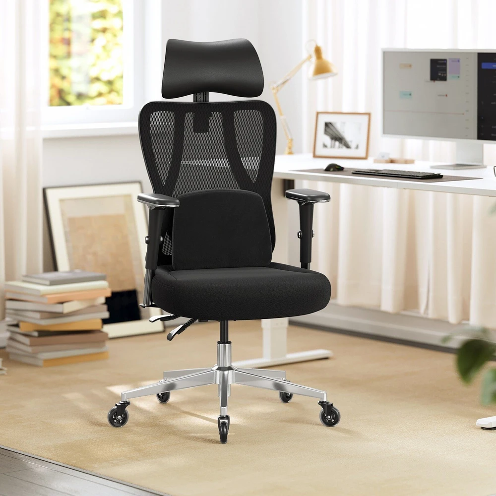 Songmics Biuro kėdė 70 x 70 x (112-136) cm