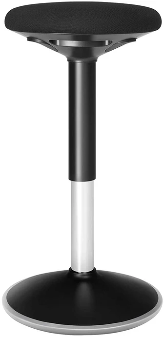 Songmics Darbo taburetė 60-85 cm juoda