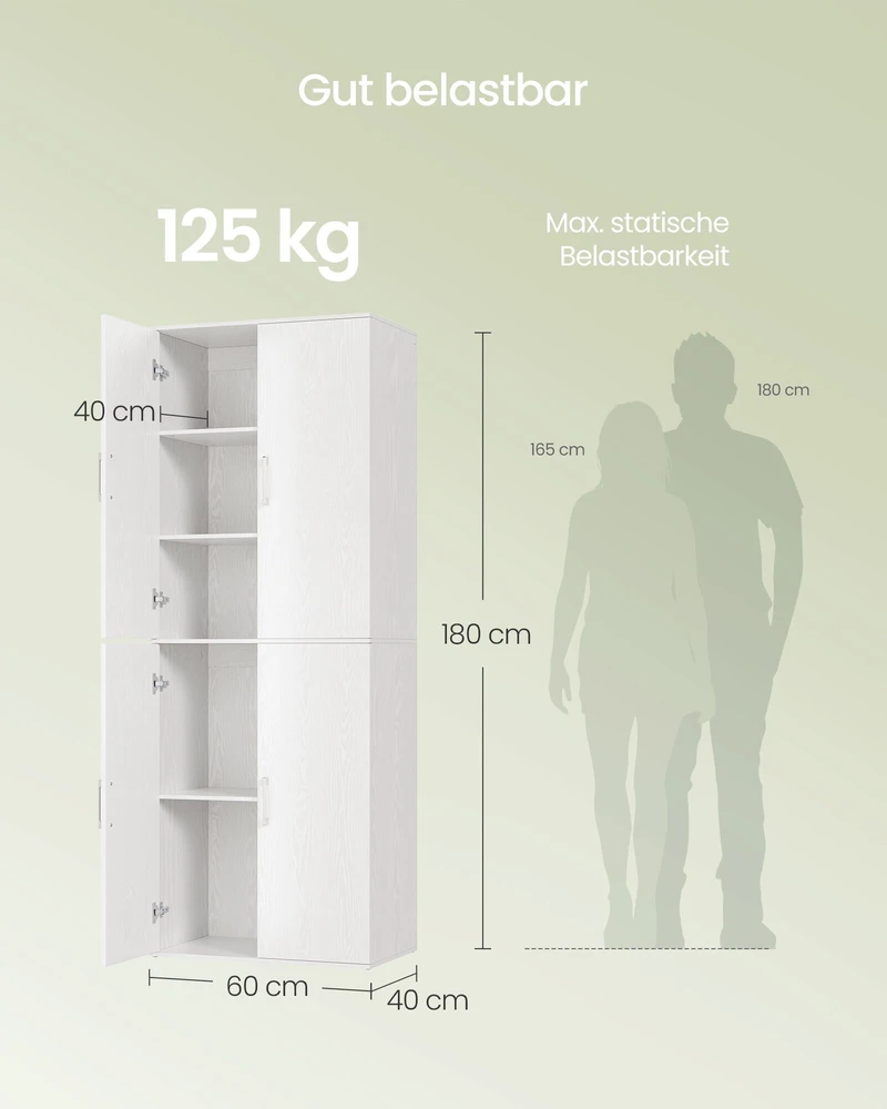 Songmics Spinta 80 x 40 x 180 cm