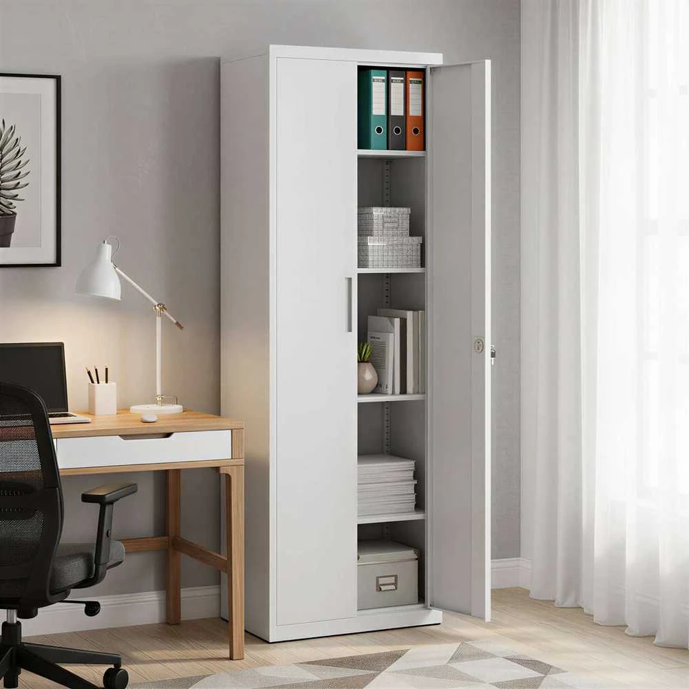 Songmics Metalinė spinta 40,2 × 60,1 × 180 cm