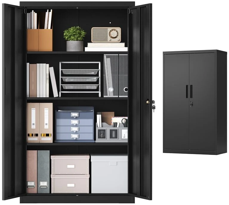 Songmics Dokumentų spinta 80 x 40 x 140 cm