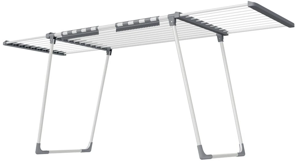 Songmics Skalbinių džiovyklė 62,5×(113,5–200)×90 cm