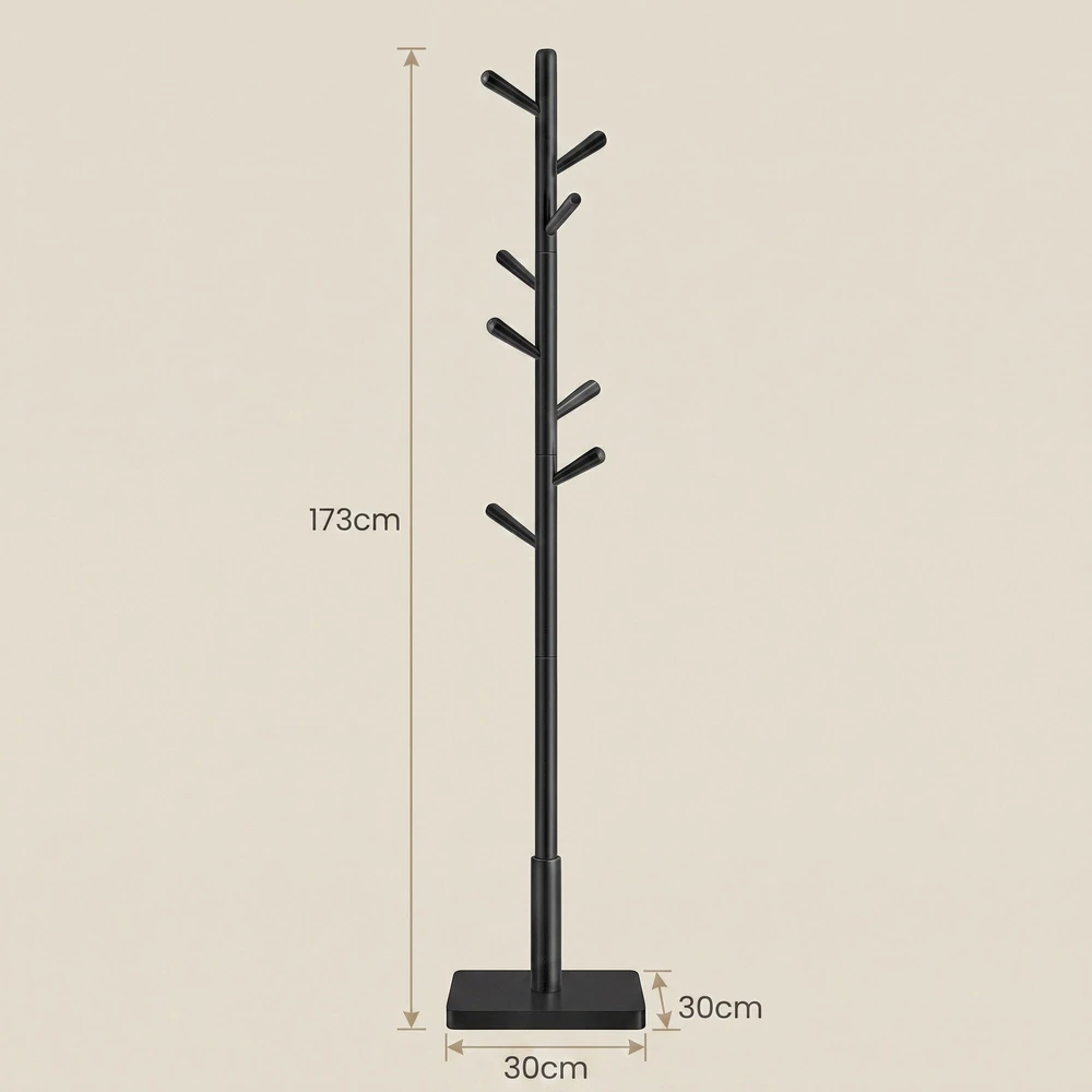 Songmics Drabužių kabykla 30x30x175 cm