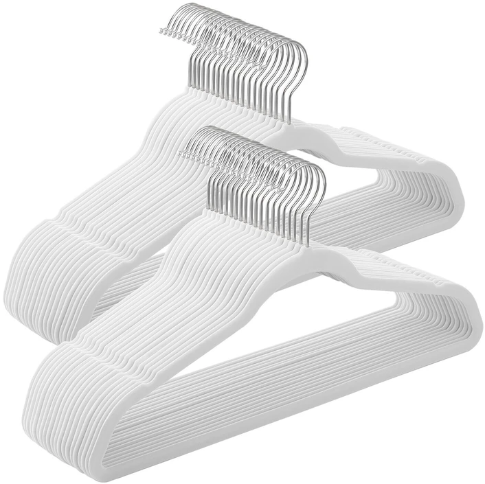 Songmics Drabužių pakaba, 42x0.5x21.5 cm, balta