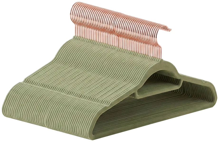 Songmics Drabužių pakaba, 43.5x0.6x22.5 cm, šviesiai žalia