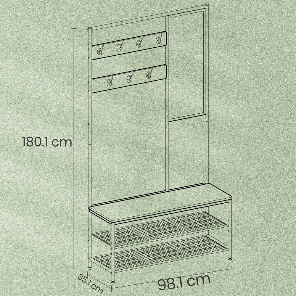 Songmics Kabykla 35x98x180 cm