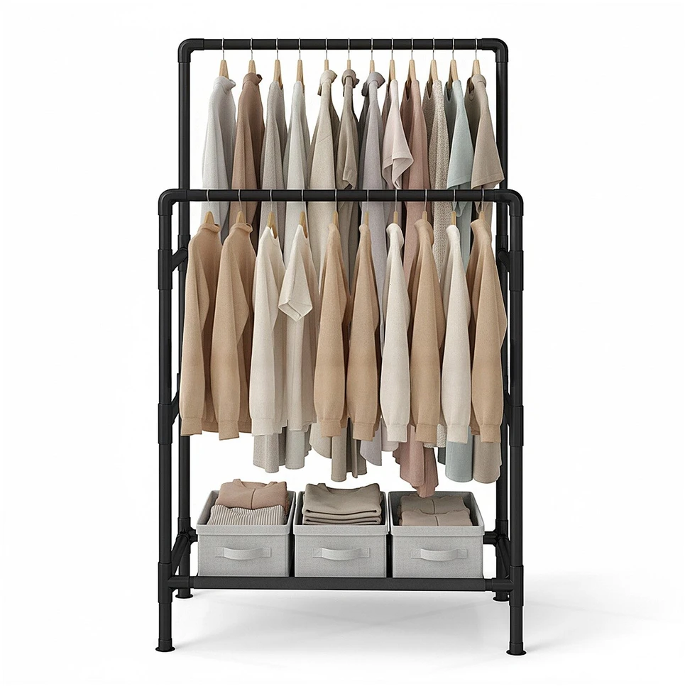 Songmics Drabužių stovas 83 x 45 x 157 cm