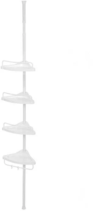 Songmics Dušo lentyna 85-305 cm Balta