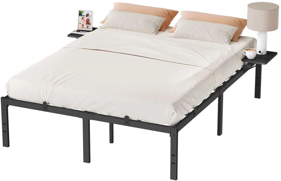 Songmics Vasagle Lovos rėmas, 140 x 190 cm, lovos rėmas