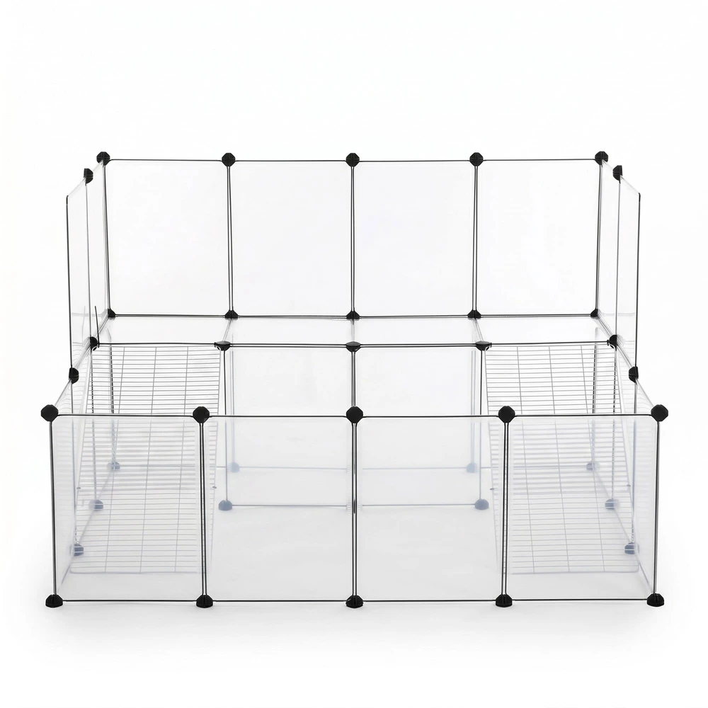 Songmics Smulkių gyvūnų aptvaras, 143 x 108 x 92 cm