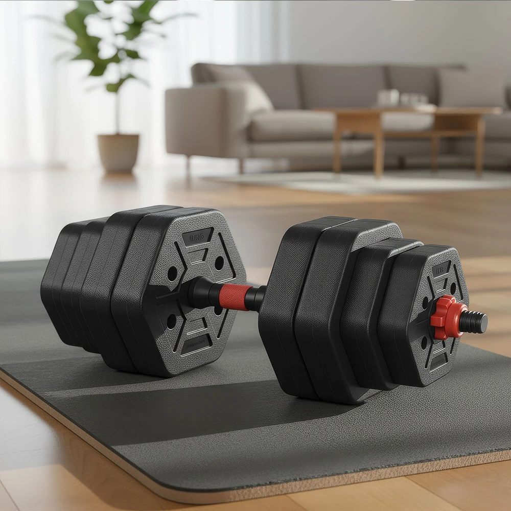 Songmics Hantelių rinkinys Hexagon 30 kg