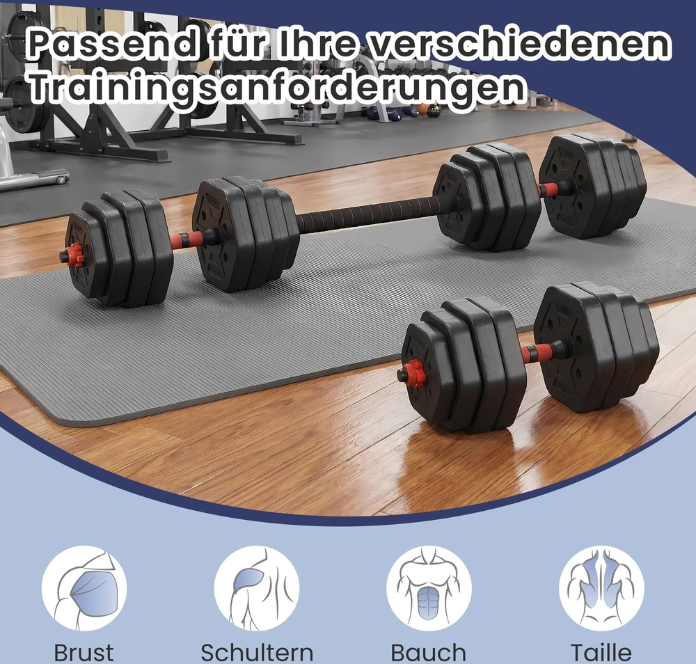 Songmics Hanteliai 40 kg