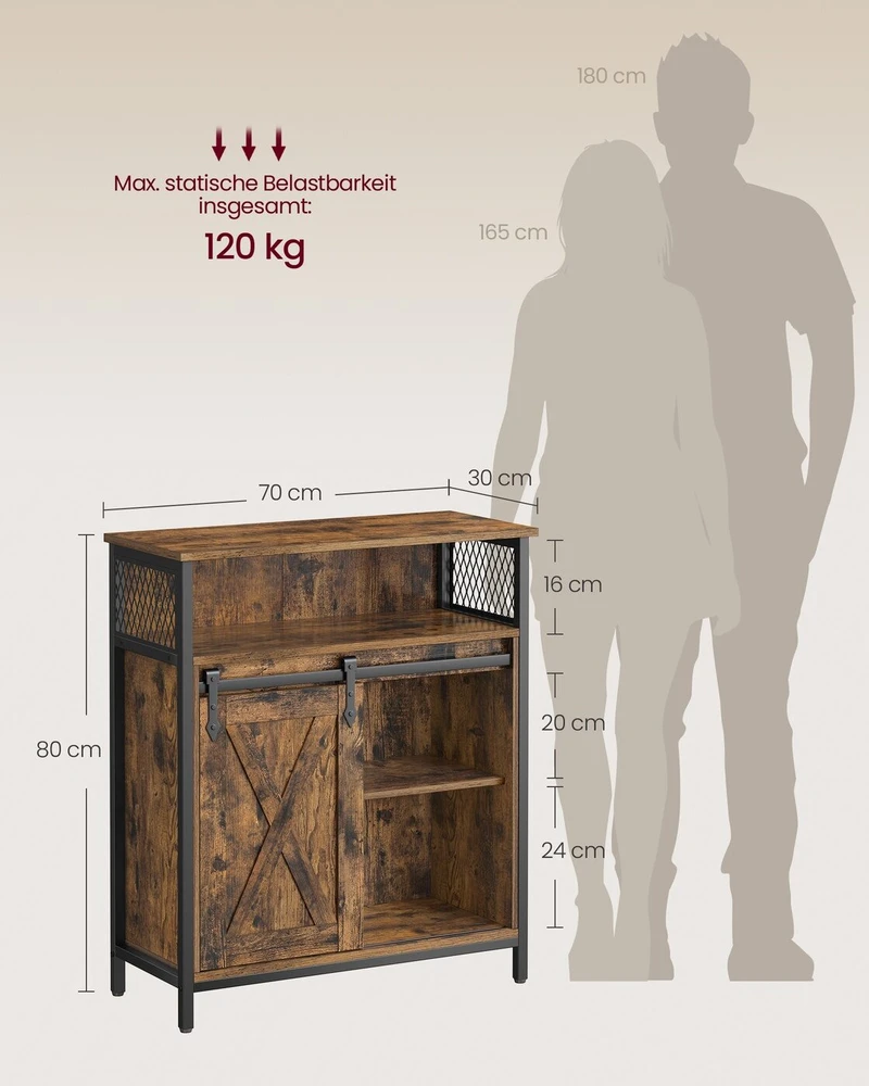 Songmics Leobertas Komoda - LSC089B01