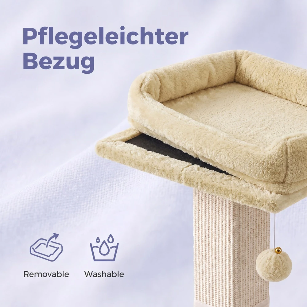 Songmics Kačių draskyklė 71 cm, medžio drožlių plokštė