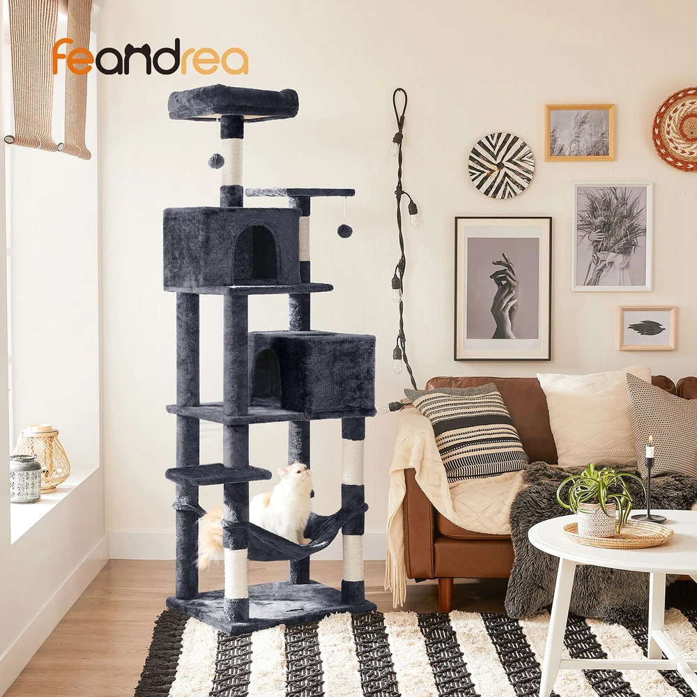 Songmics Feandrea 191 cm ilgio draskyklė su urvais