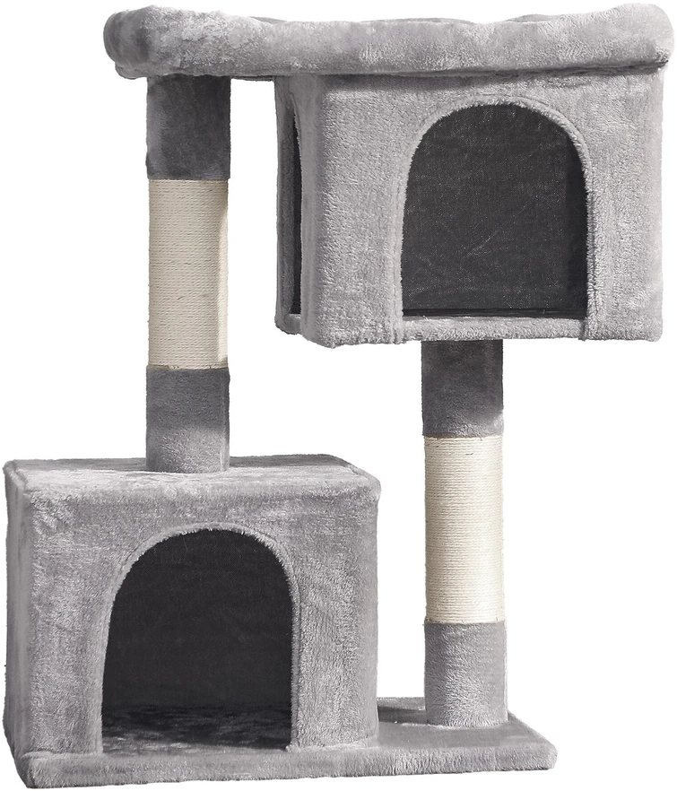 Songmics Feandrea 101 cm aukščio draskyklė, kačių medis, didelė platforma