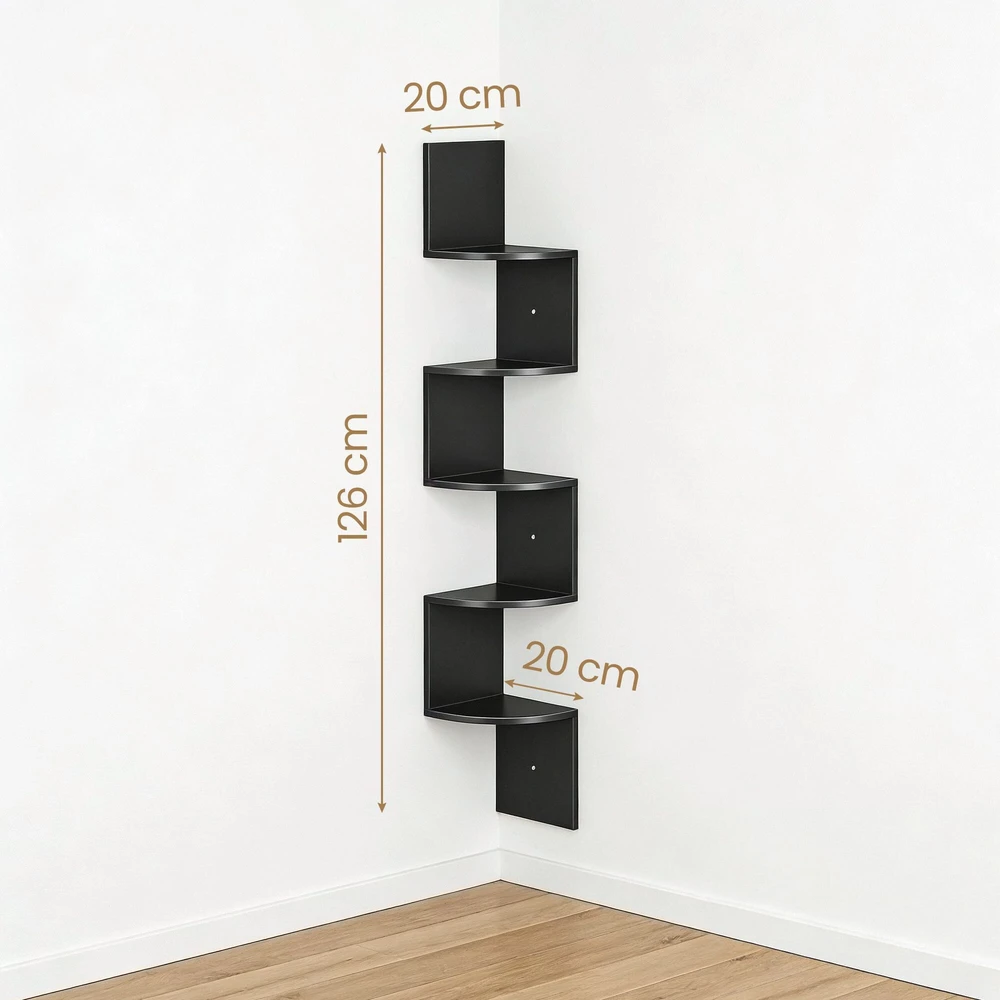 Songmics Kampinis lentyna 20x20x127,5 cm