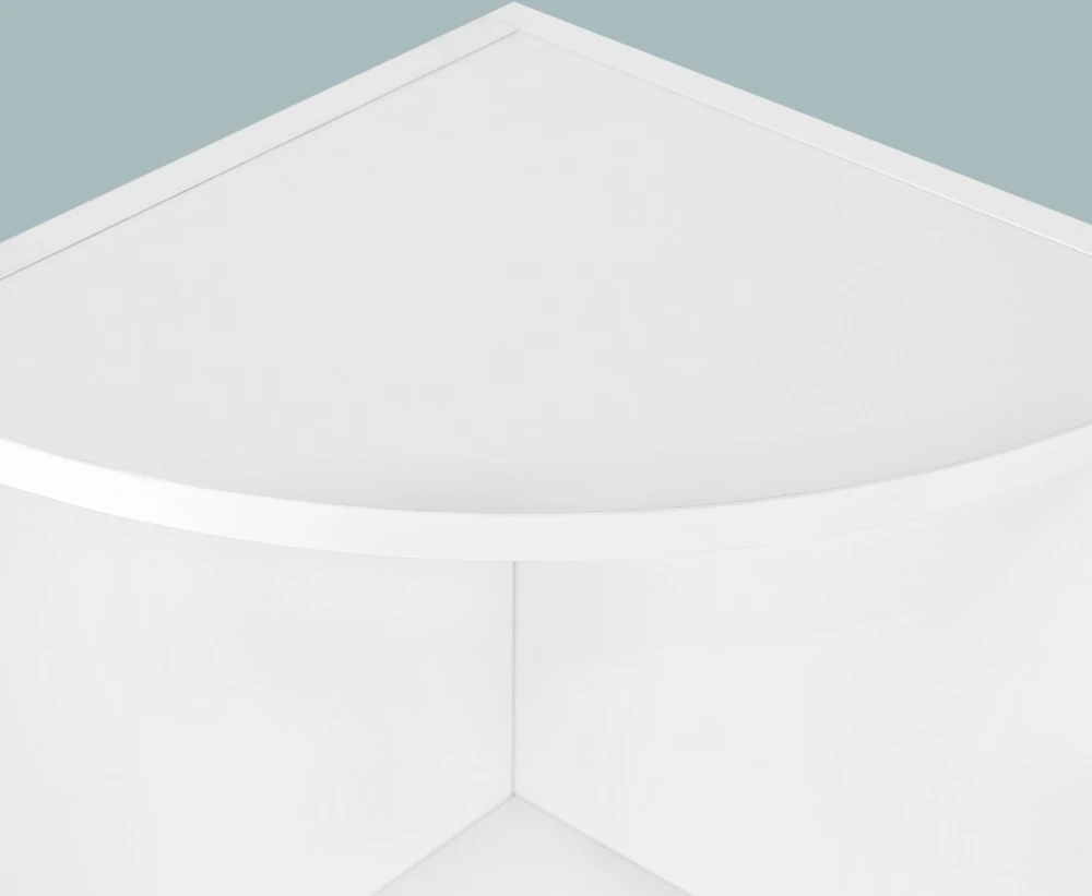 Songmics Kampinė lentyna 30 x 129,5 x 30 cm