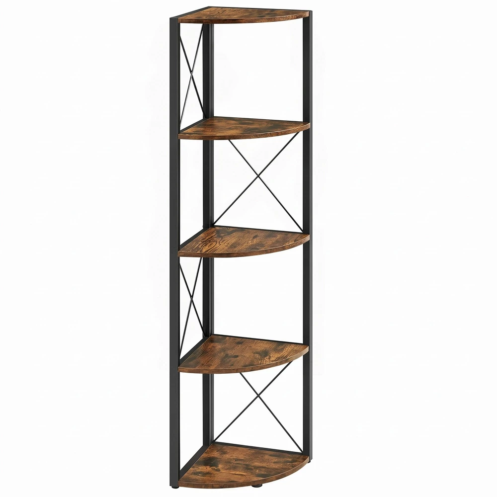 Songmics Kampinė lentyna VASAGLE, 5 lygiai, 160 cm