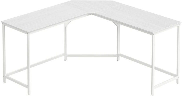 Songmics Vasagle "L" formos stalas 149 x 149 x 76 cm, taupantis vietą