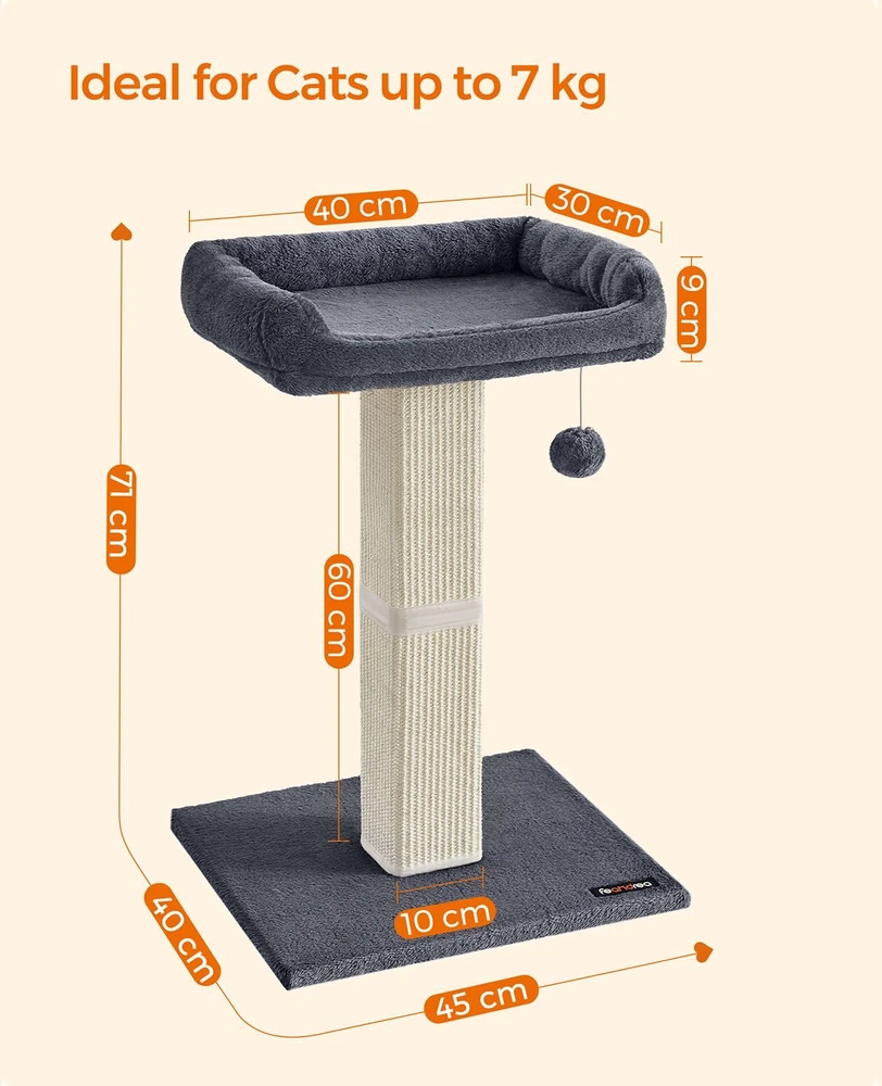 Feandrea Kačių medis 71 cm su platforma