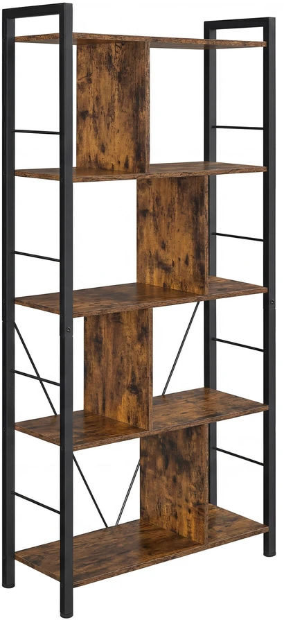 Songmics Knygų lentyna 74 x 30 x 150 cm